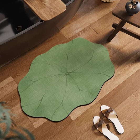 Lotus Leaf Diatom Mud Anti-slip Bath Mat