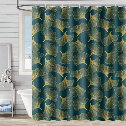 Ginkgo Botanical Print Shower Curtain