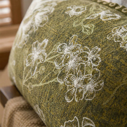 Pure Cotton Jacquard Floral Pillowcases (2PCS)