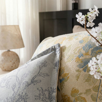 Linen Gauze Button Cotton Pillowcases (2PCS)