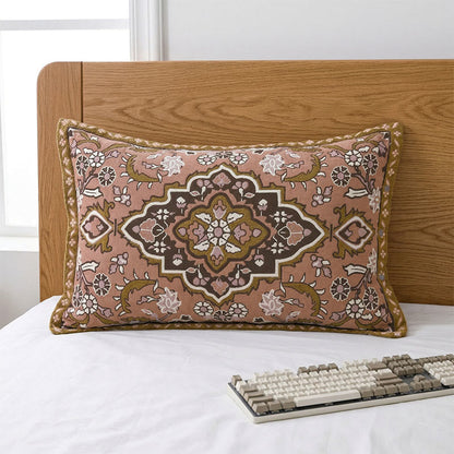 Bohemian Jacquard Button Pillowcases (2PCS)