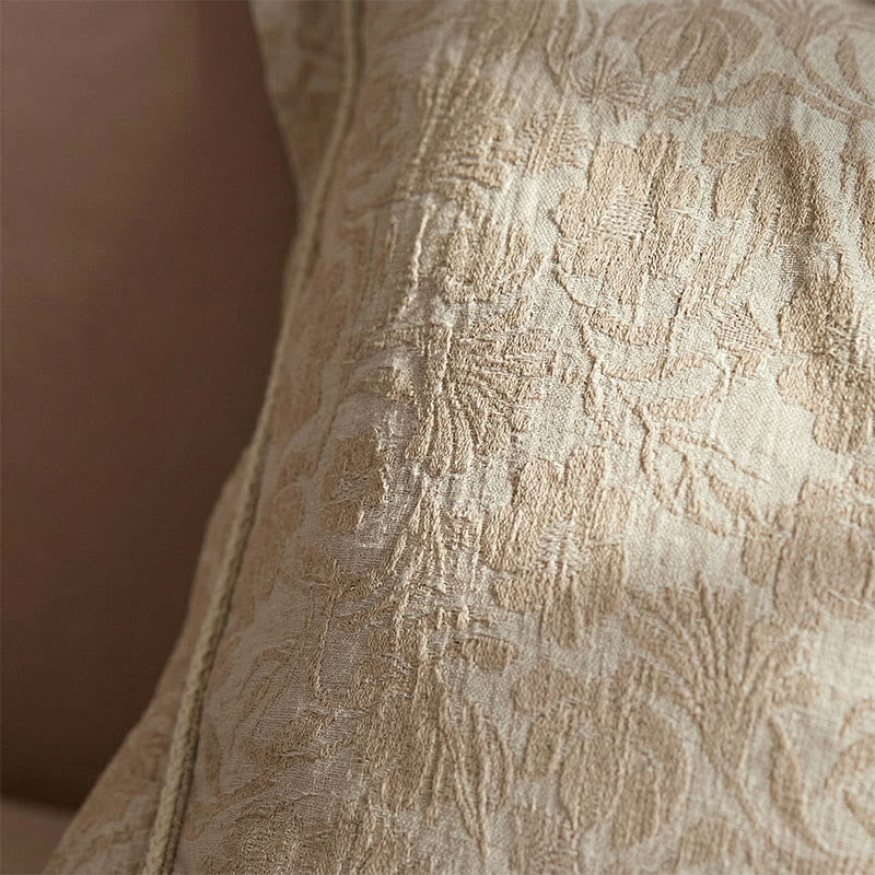 Elegant Floral Jacquard Envelope Pillowcases (2PCS)