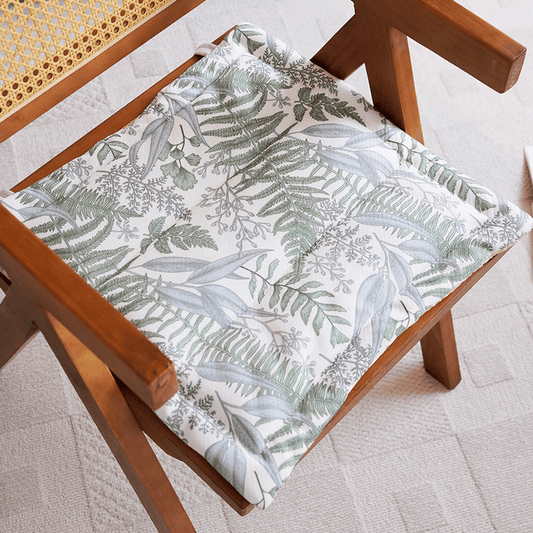 Fern Leaf Cooling Memory Foam Chair Cushion