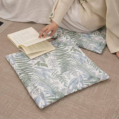 Fern Leaf Cooling Memory Foam Chair Cushion