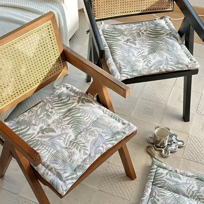 Fern Leaf Cooling Memory Foam Chair Cushion