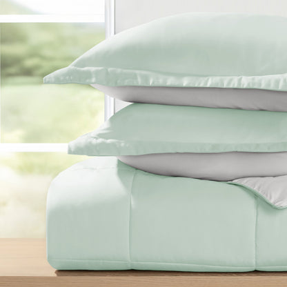 Reversible Down-Alternative Comforter Set