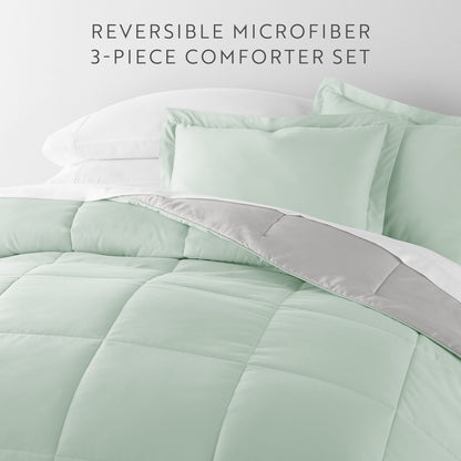 Reversible Down-Alternative Comforter Set