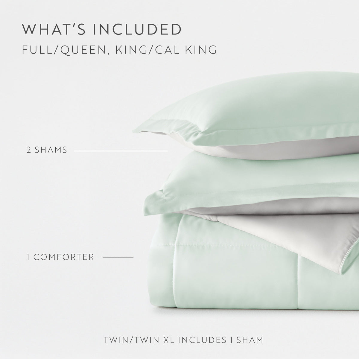 Reversible Down-Alternative Comforter Set