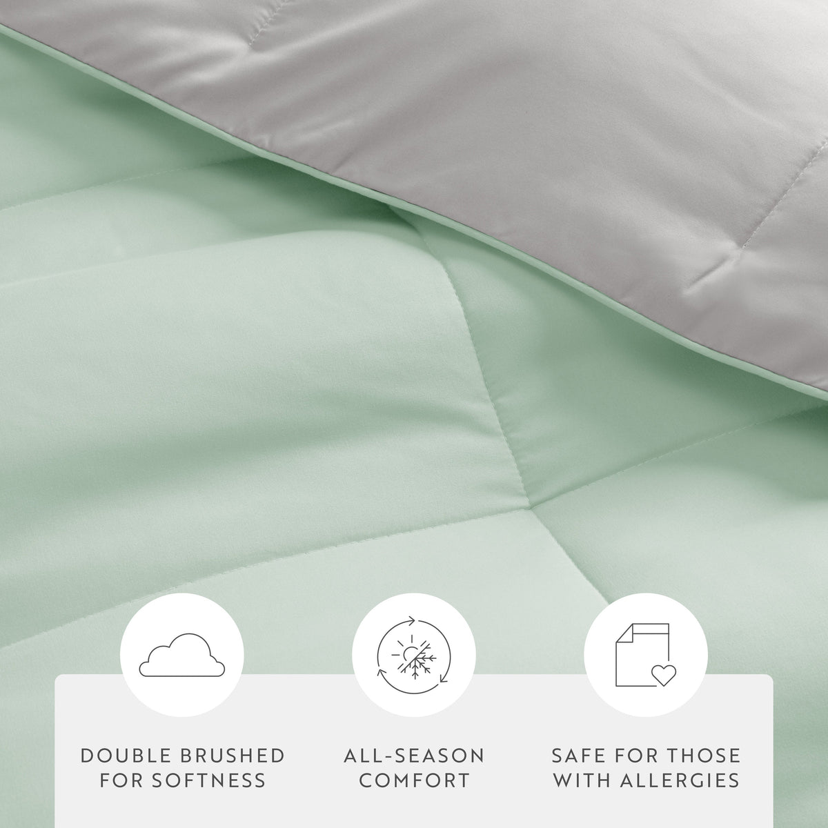 Reversible Down-Alternative Comforter Set