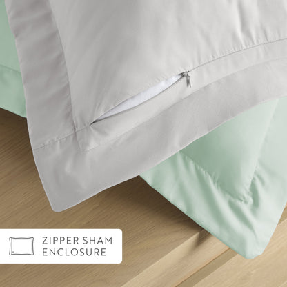 Reversible Down-Alternative Comforter Set