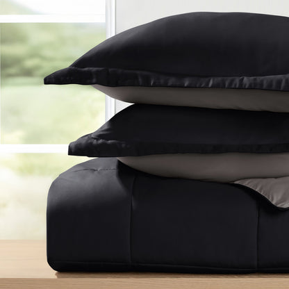 Reversible Down-Alternative Comforter Set