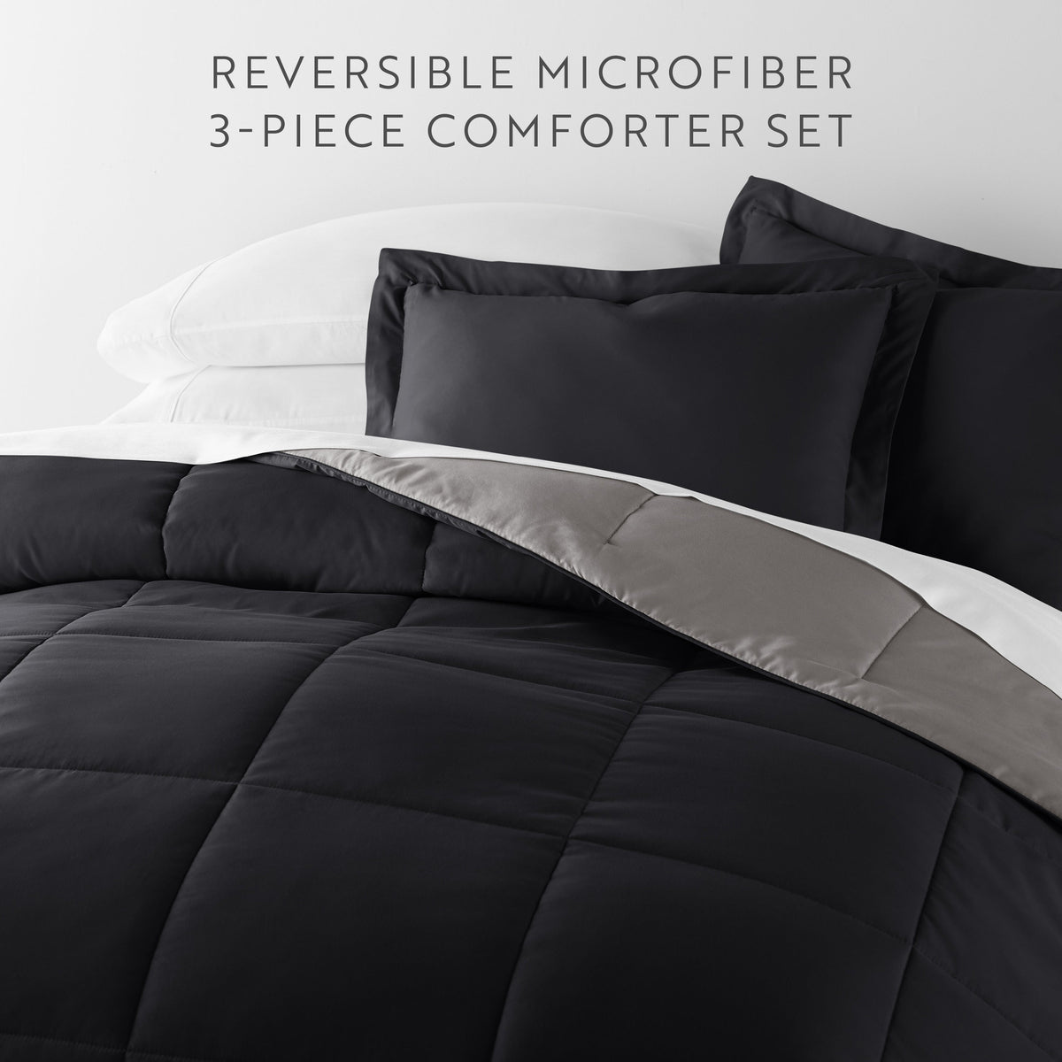 Reversible Down-Alternative Comforter Set