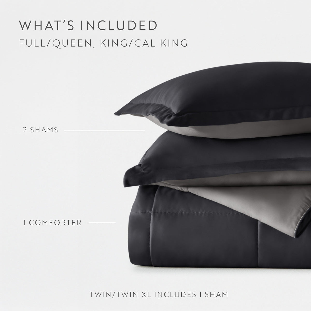 Reversible Down-Alternative Comforter Set
