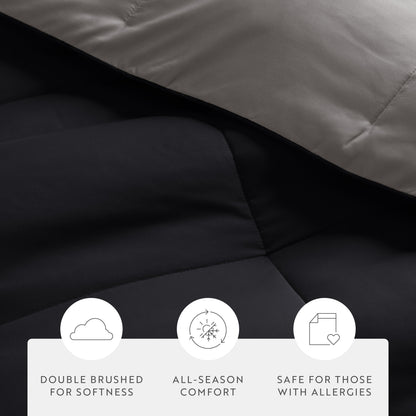 Reversible Down-Alternative Comforter Set