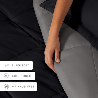 Reversible Down-Alternative Comforter Set