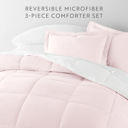 Reversible Down-Alternative Comforter Set