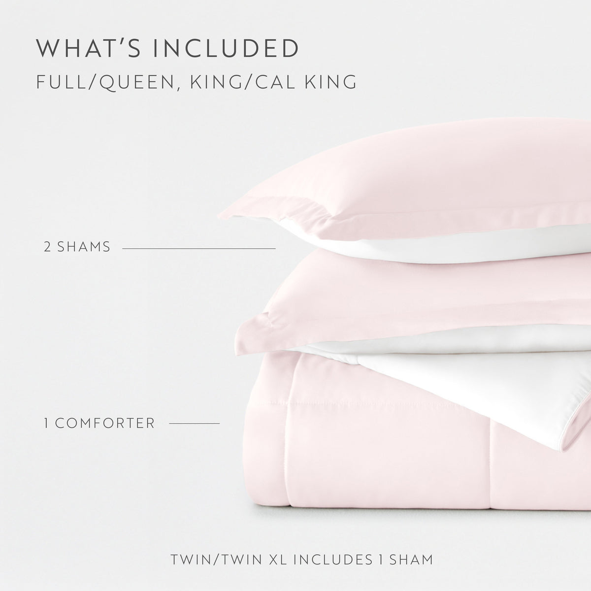 Reversible Down-Alternative Comforter Set