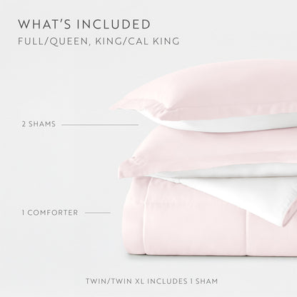 Reversible Down-Alternative Comforter Set