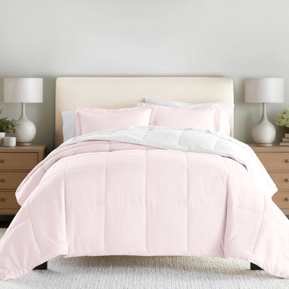 Reversible Down-Alternative Comforter Set