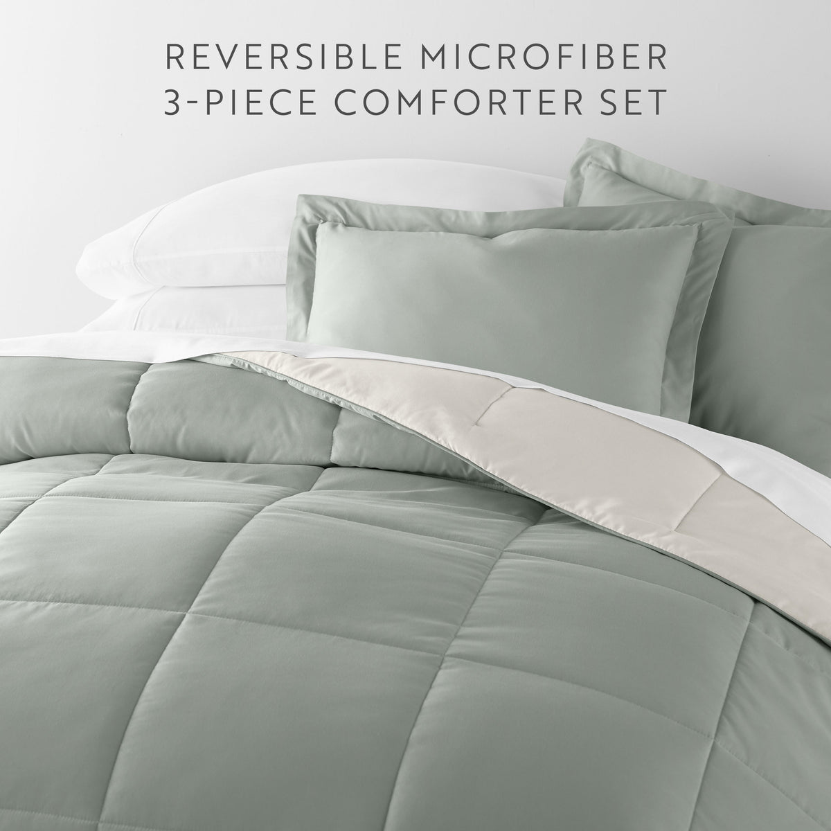 Reversible Down-Alternative Comforter Set