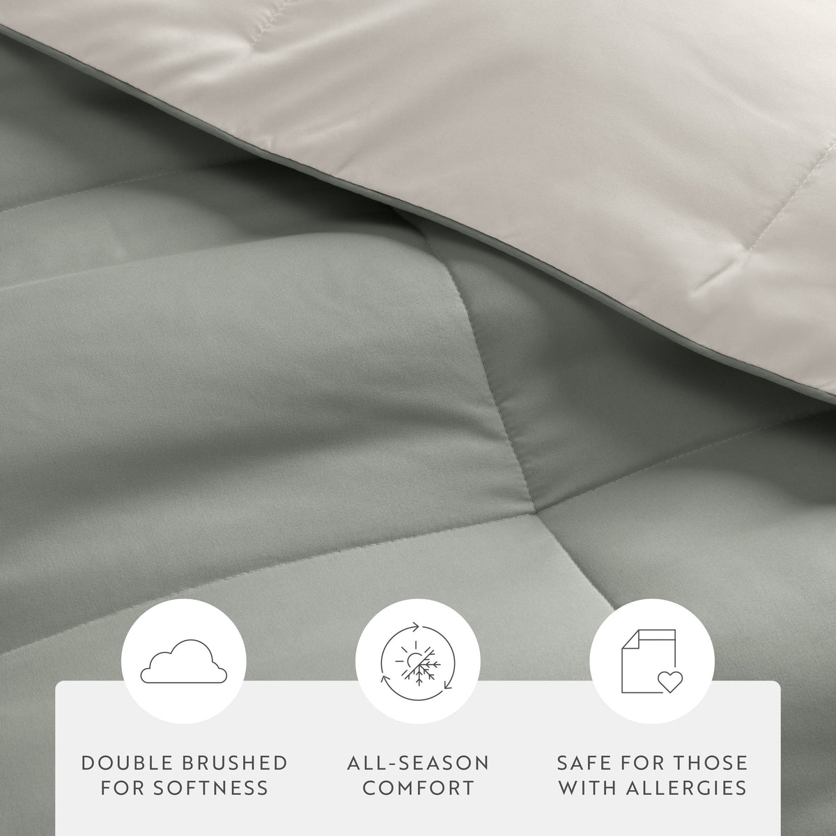 Reversible Down-Alternative Comforter Set