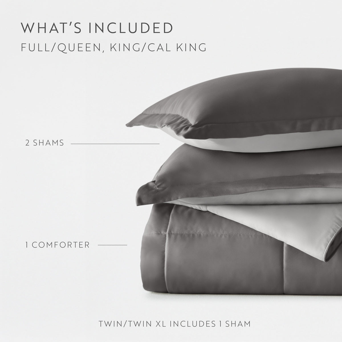 Reversible Down-Alternative Comforter Set