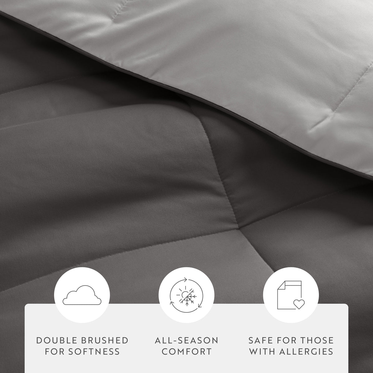 Reversible Down-Alternative Comforter Set