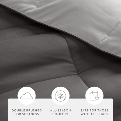 Reversible Down-Alternative Comforter Set