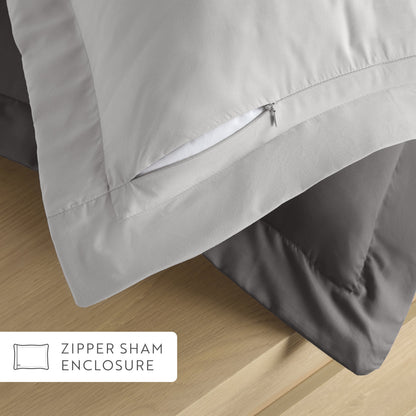 Reversible Down-Alternative Comforter Set