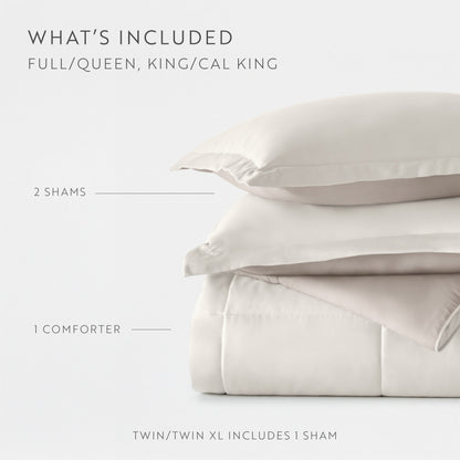 Reversible Down-Alternative Comforter Set