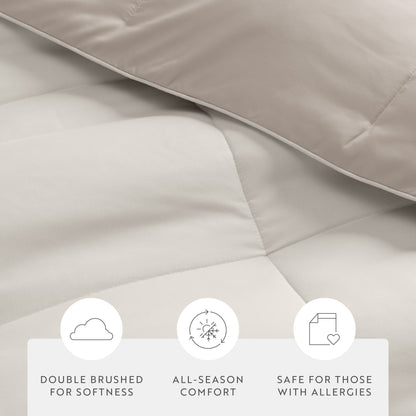 Reversible Down-Alternative Comforter Set