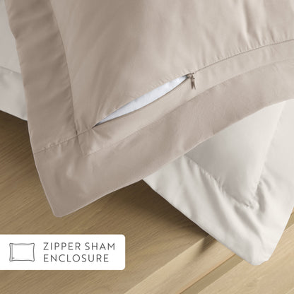 Reversible Down-Alternative Comforter Set