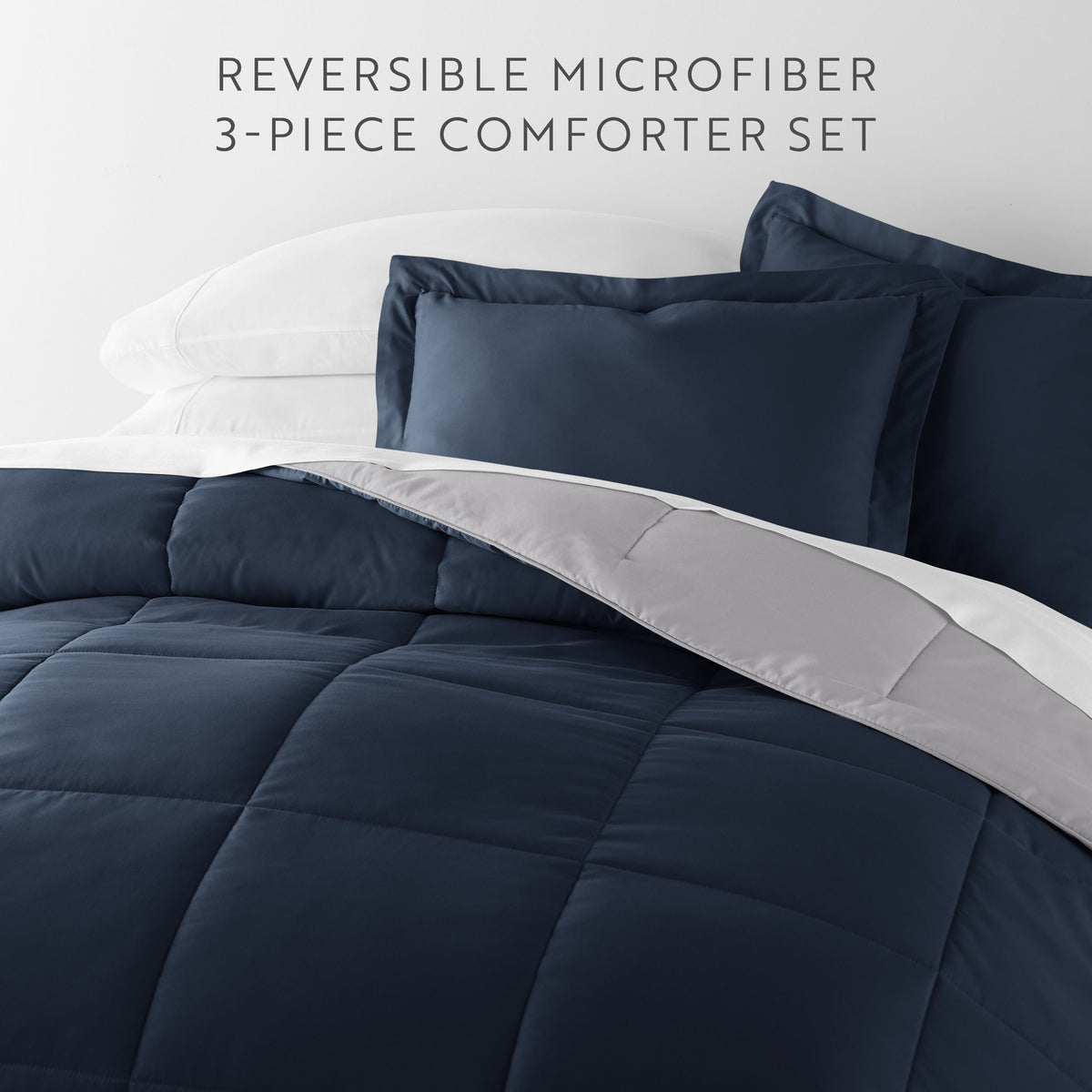 Reversible Down-Alternative Comforter Set