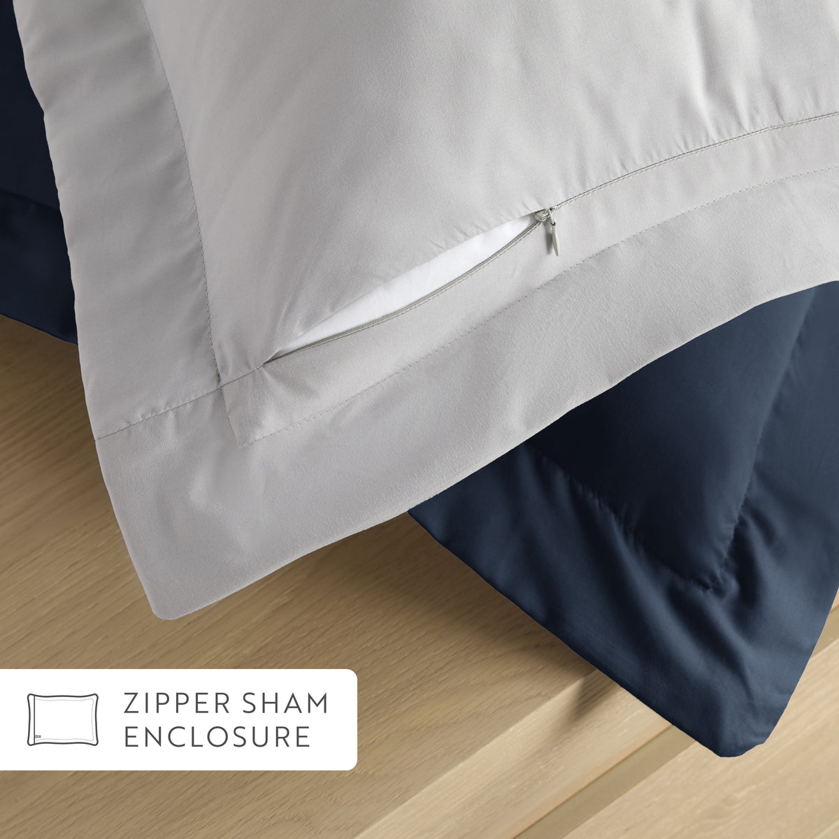 Reversible Down-Alternative Comforter Set