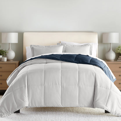 Reversible Down-Alternative Comforter Set