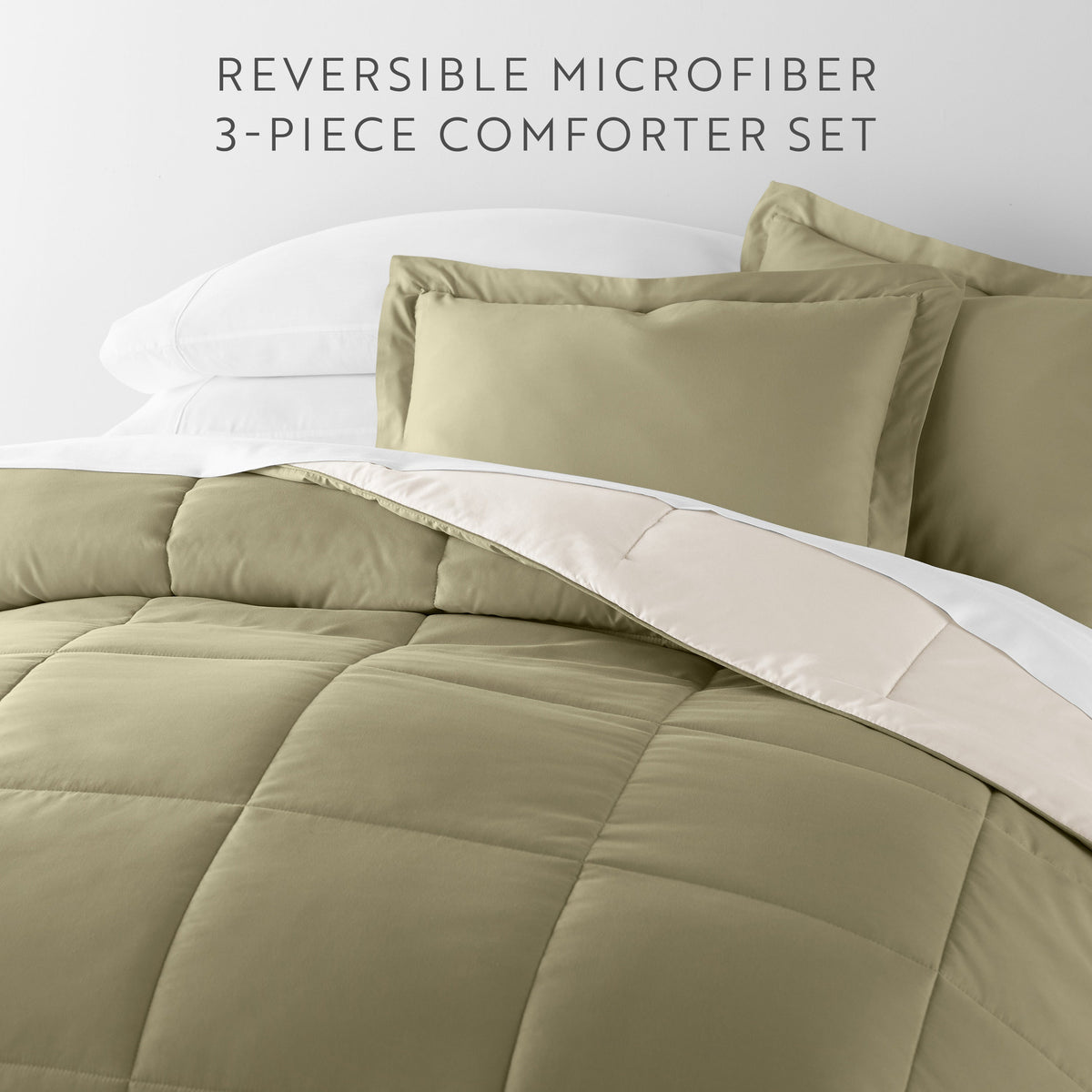 Reversible Down-Alternative Comforter Set