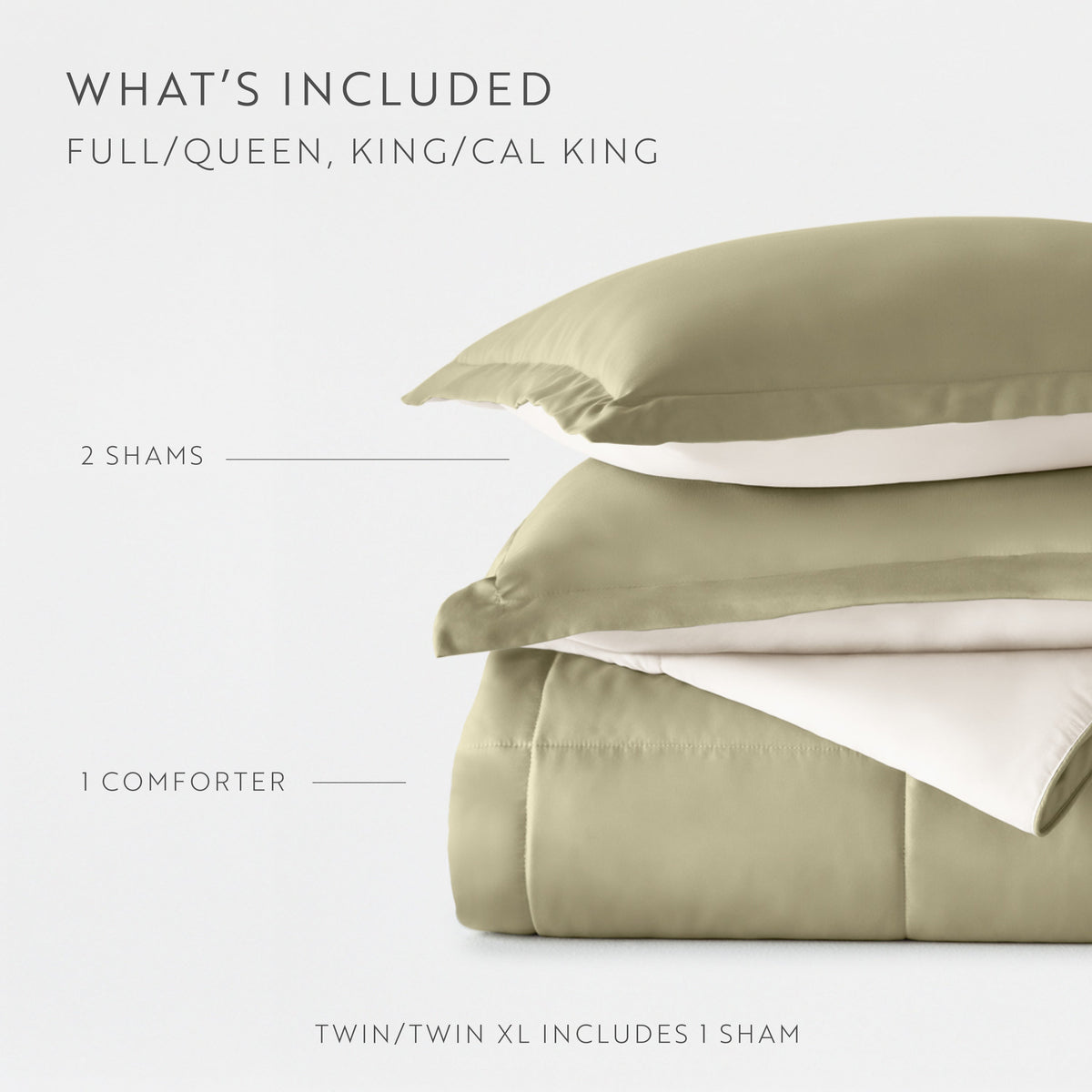 Reversible Down-Alternative Comforter Set