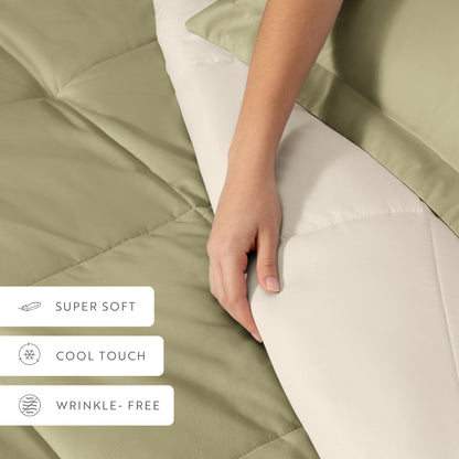 Reversible Down-Alternative Comforter Set