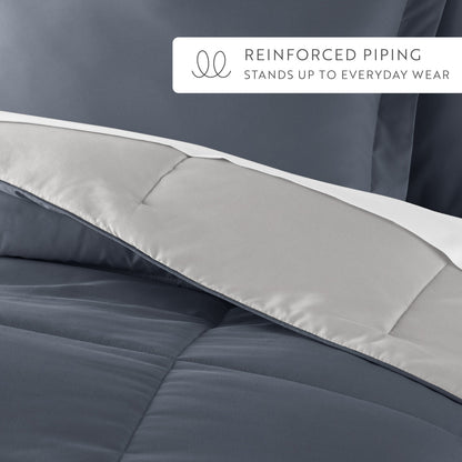 Reversible Down-Alternative Comforter Set