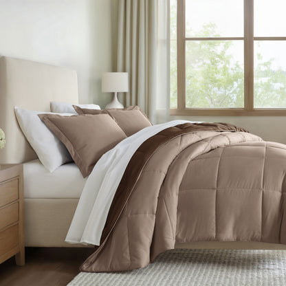 Reversible Down-Alternative Comforter Set