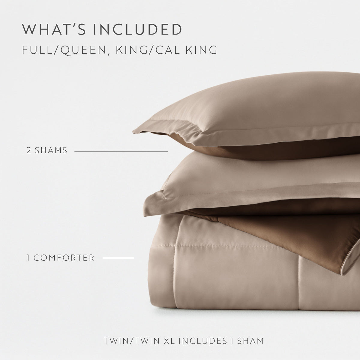 Reversible Down-Alternative Comforter Set