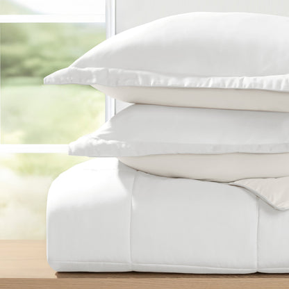 Reversible Down-Alternative Comforter Set