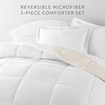 Reversible Down-Alternative Comforter Set