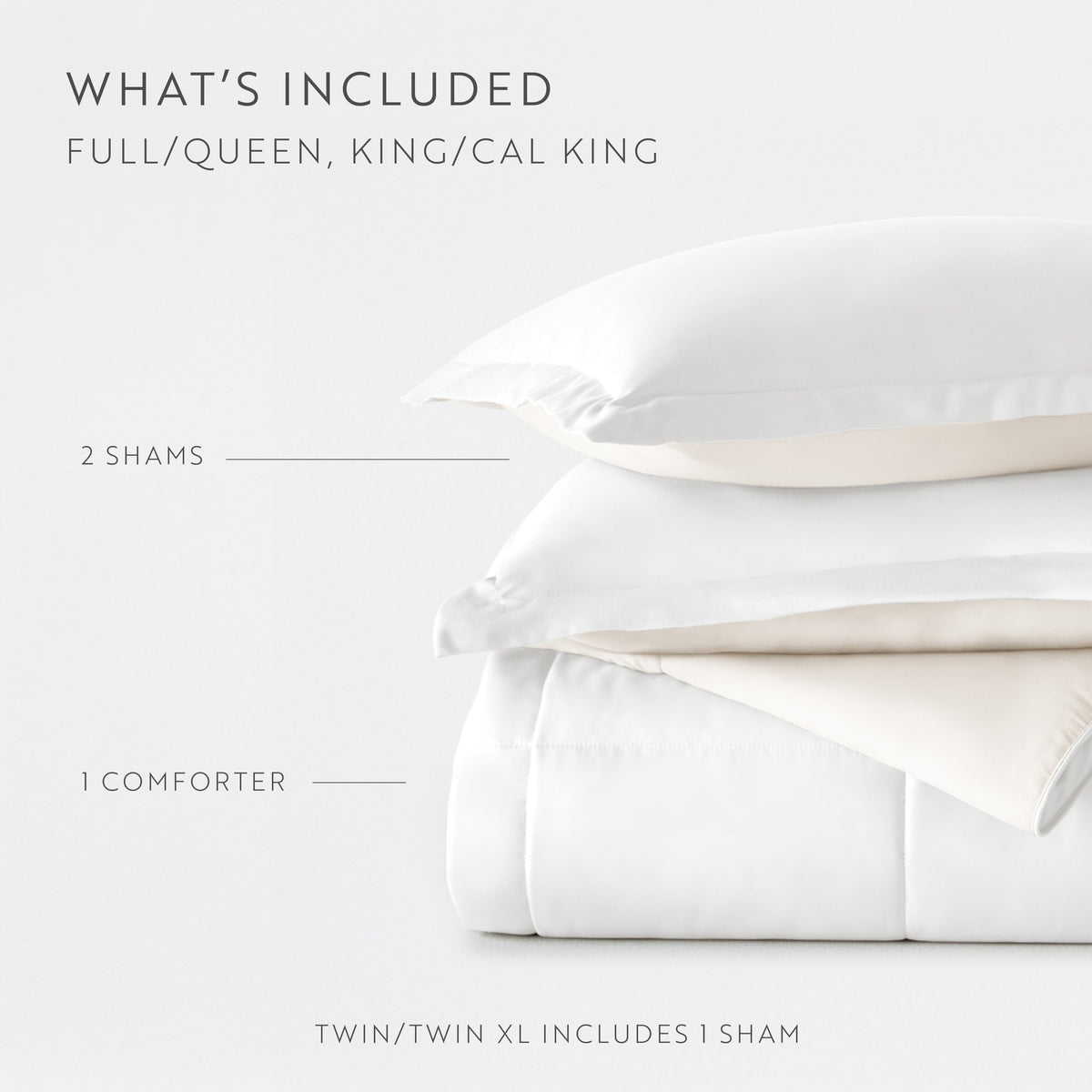 Reversible Down-Alternative Comforter Set
