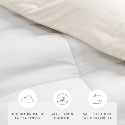 Reversible Down-Alternative Comforter Set