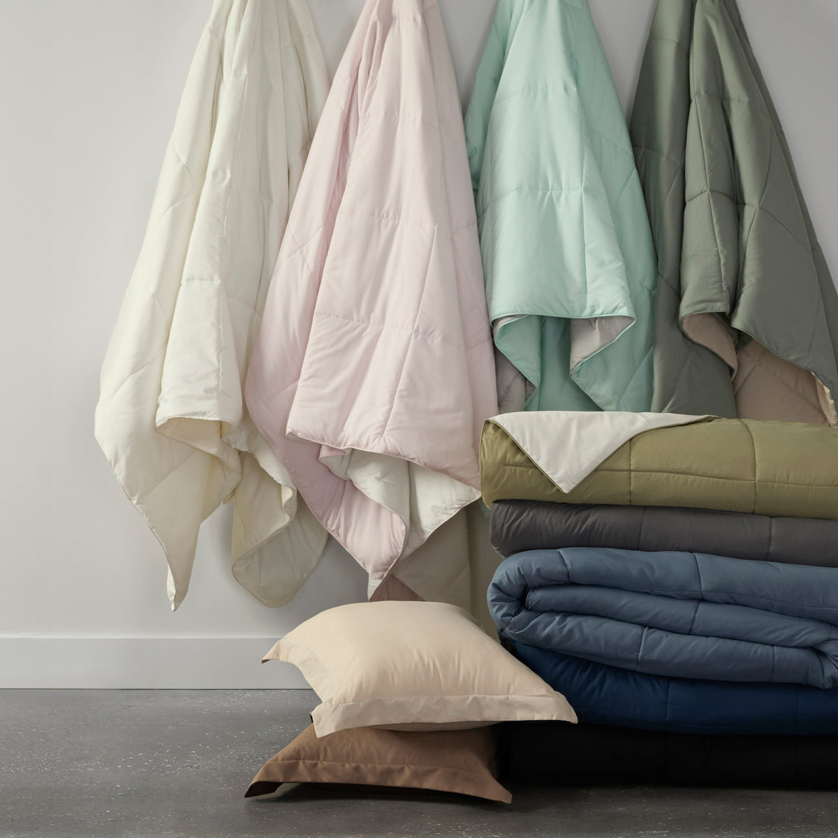 Reversible Down-Alternative Comforter Set