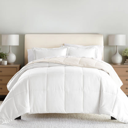 Reversible Down-Alternative Comforter Set