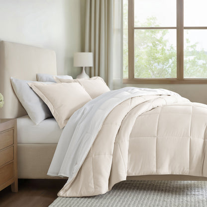 Reversible Down-Alternative Comforter Set