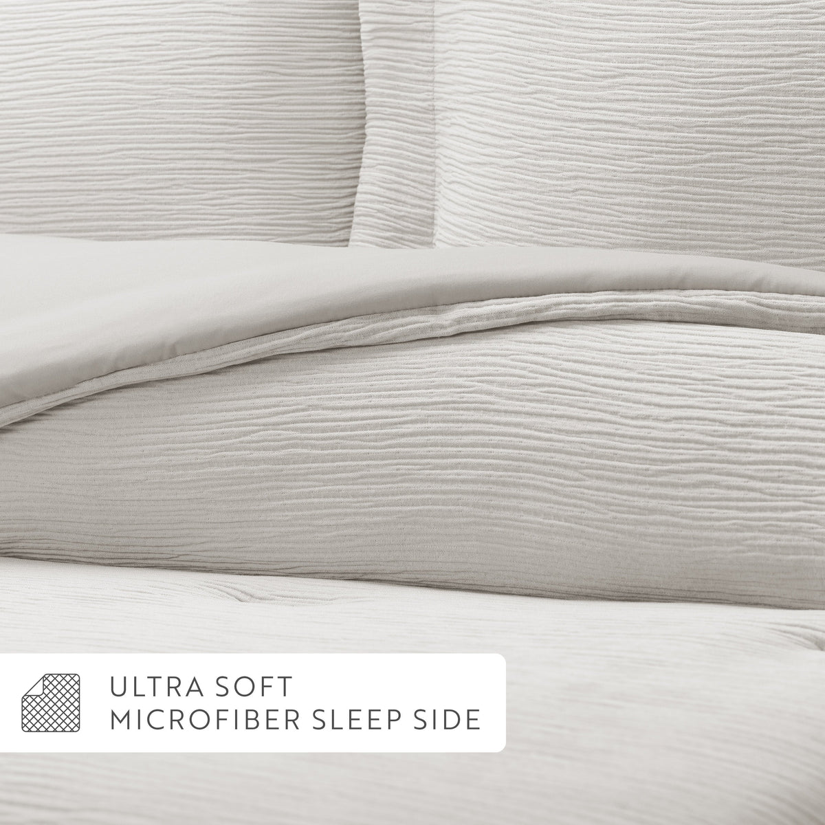 Cloud Weave Textured Down-Alternative Comforter Set