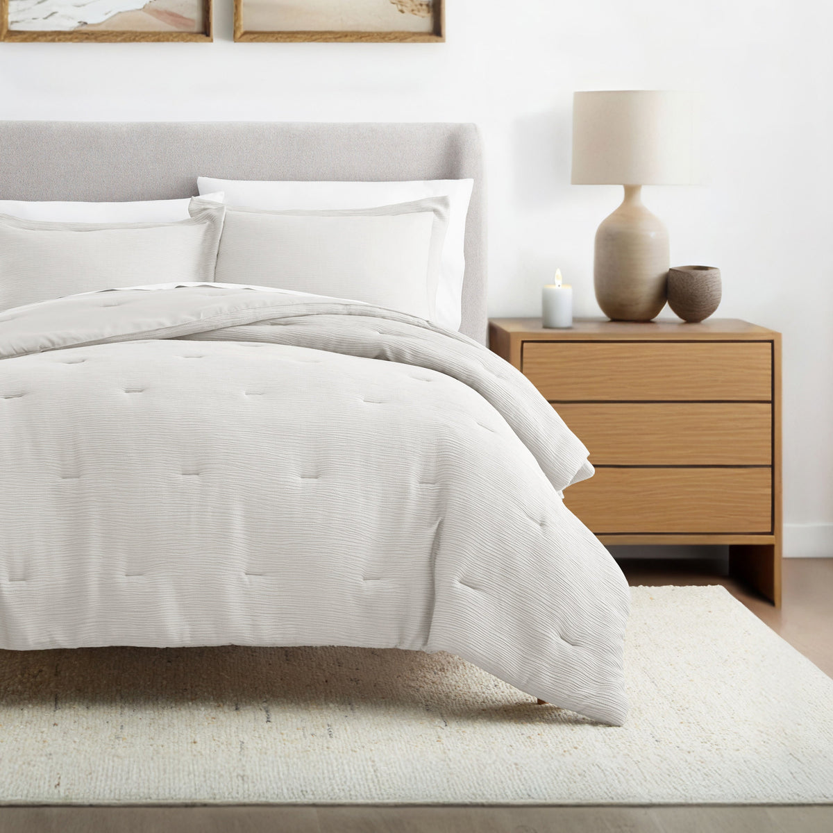 Cloud Weave Textured Down-Alternative Comforter Set